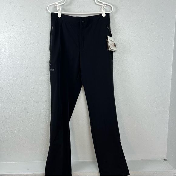 NWT Marmot M3 Softshell Women’s Scree Outdoor Black Pants Size Large - Picture 3 of 14